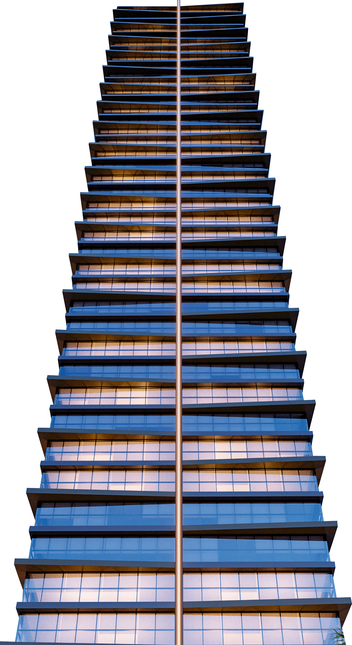 High Tower à noite